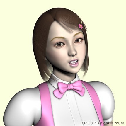 Yoichi Mimura的3D人物设定