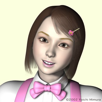 Yoichi Mimura的3D人物设定