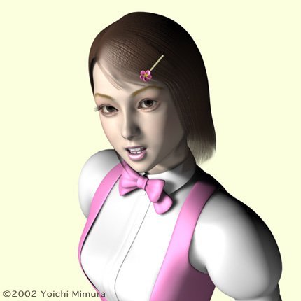 Yoichi Mimura的3D人物设定