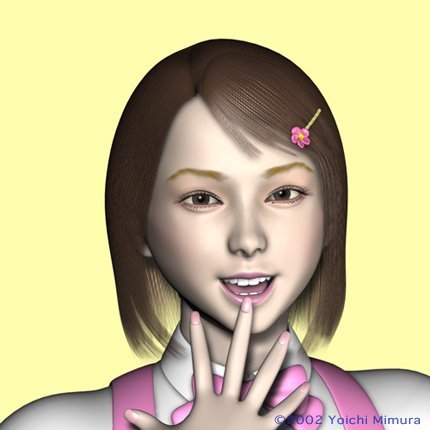 Yoichi Mimura的3D人物设定