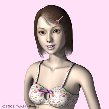 Yoichi Mimura的3D人物设定