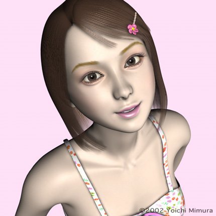 Yoichi Mimura的3D人物设定