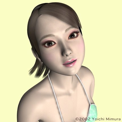 Yoichi Mimura的3D人物设定