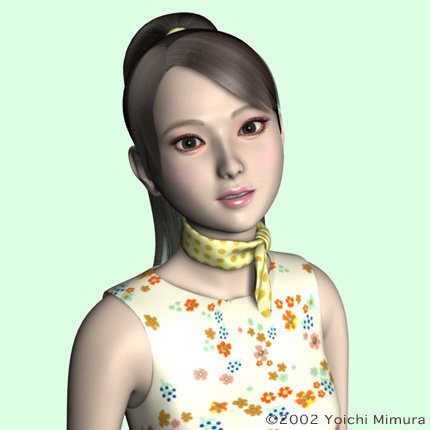 Yoichi Mimura的3D人物设定