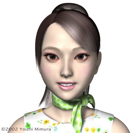 Yoichi Mimura的3D人物设定