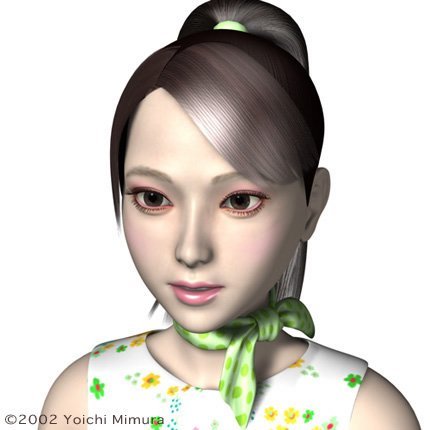 Yoichi Mimura的3D人物设定