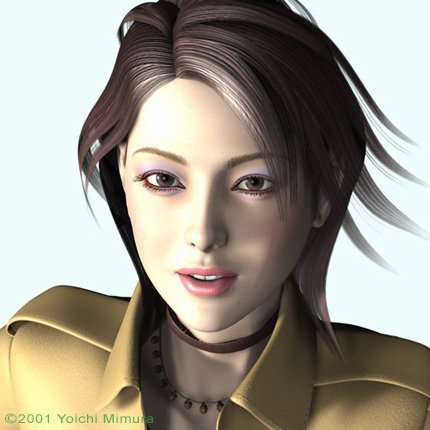 Yoichi Mimura的3D人物设定