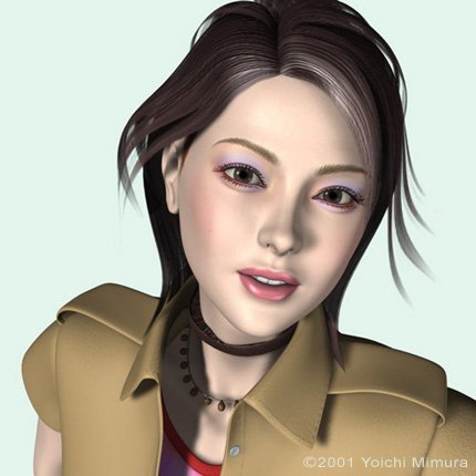 Yoichi Mimura的3D人物设定