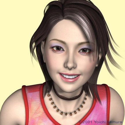 Yoichi Mimura的3D人物设定