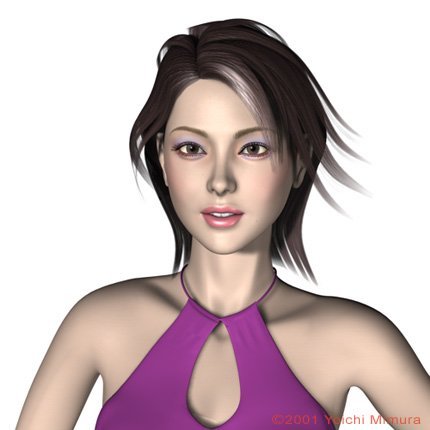 Yoichi Mimura的3D人物设定