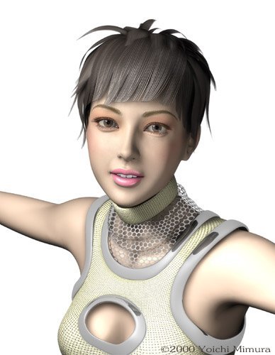 Yoichi Mimura的3D人物设定