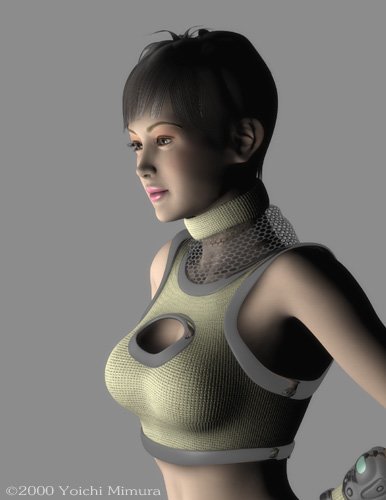 Yoichi Mimura的3D人物设定