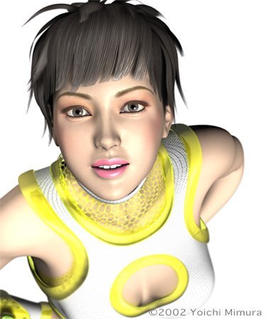 Yoichi Mimura的3D人物设定