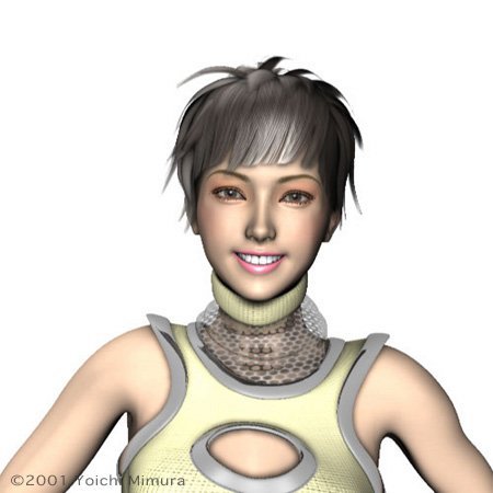 Yoichi Mimura的3D人物设定