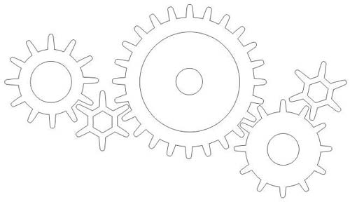 教你在CorelDRAW中制作立体齿轮