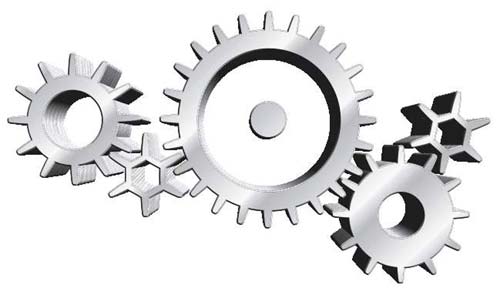 教你在CorelDRAW中制作立体齿轮