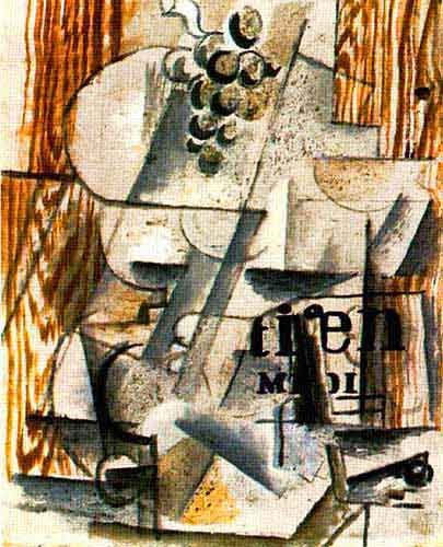 法国立体画派大师乔治·布拉克(Georges Braque)