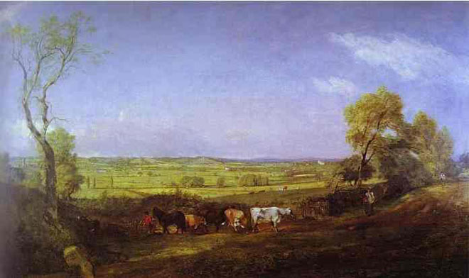 英国风景画家康斯特布尔(John Constable)