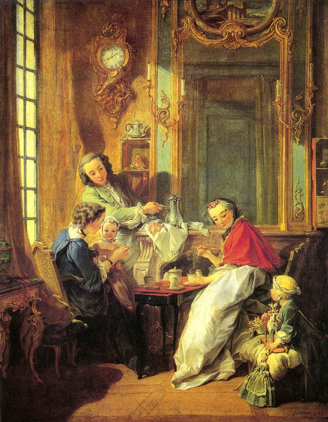 法国洛可可艺术代表画家弗朗索瓦·布歇