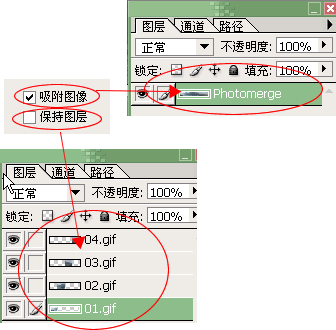 Photoshop CS图片合并教程