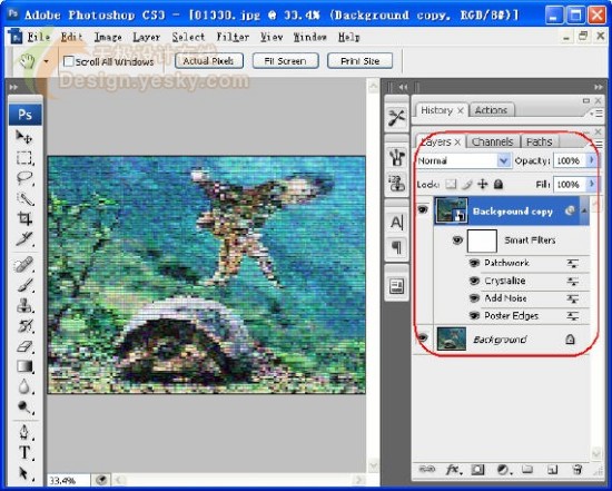 体验Photoshop CS3 Beta新特性