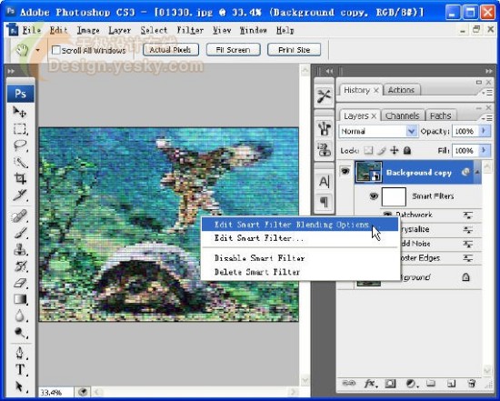 体验Photoshop CS3 Beta新特性