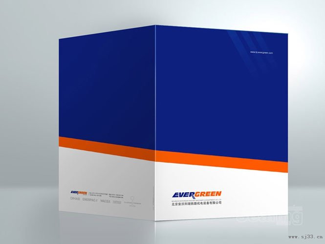 安沃科瑞企业画册设计