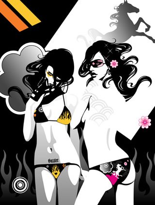 JASPER时尚插画欣赏