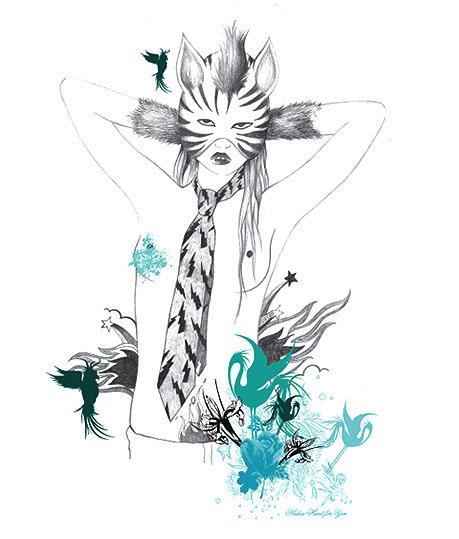 Nadia时尚插画欣赏