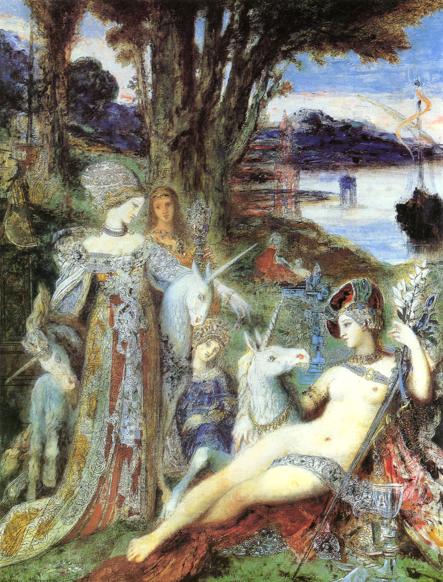 法国象征主义画家：古斯塔夫·莫罗（Gustave Moreau）