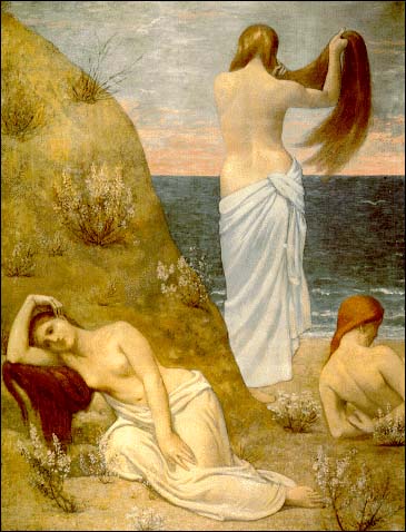 法国象征主义画家:皮维・德・夏凡纳Puvis de Chavannes