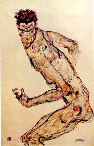 奥地利表现主义画家埃贡·席勒(Egon Schiele)
