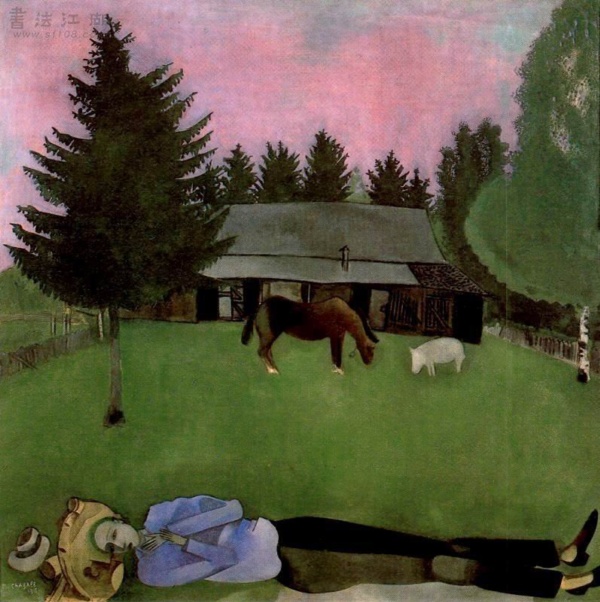 俄国画家马克·夏加尔Marc Chagall (二)