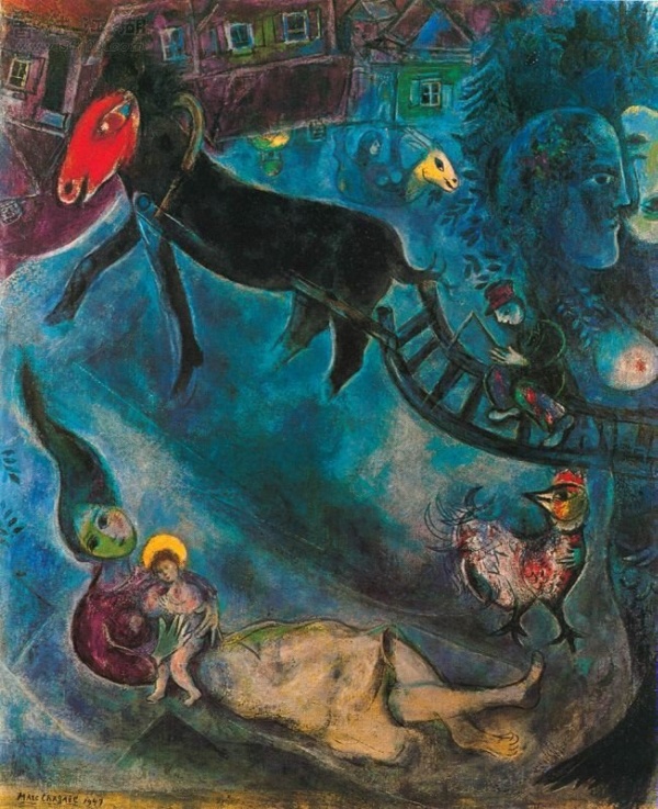 俄国画家马克·夏加尔Marc Chagall (二)