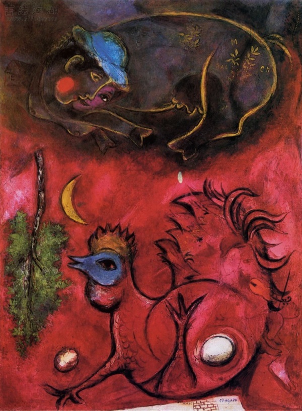 俄国画家马克·夏加尔Marc Chagall (二)