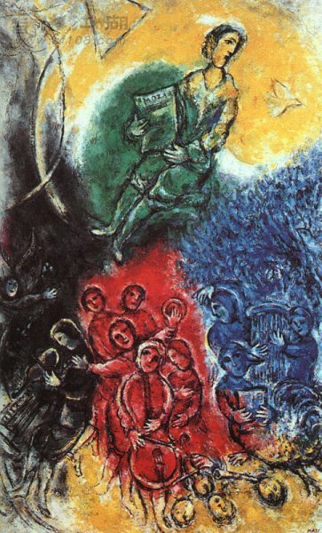 俄国画家马克·夏加尔Marc Chagall (三)