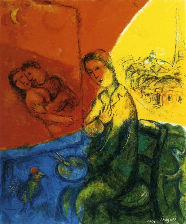 俄国画家马克·夏加尔Marc Chagall (三)