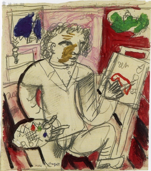 俄国画家马克·夏加尔Marc Chagall (三)