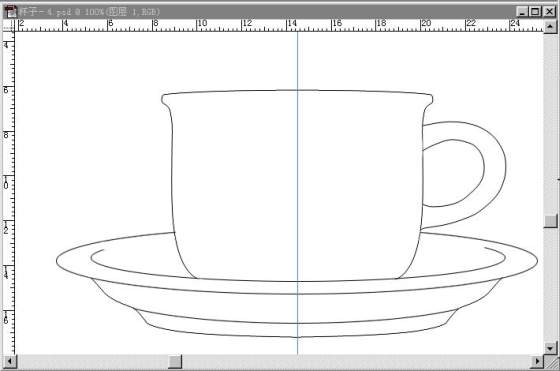 Photoshop绘制一个陶瓷杯