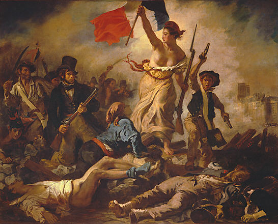 法国浪漫主义画派代表画家欧仁·德拉克洛瓦(Eugene Delacroix)