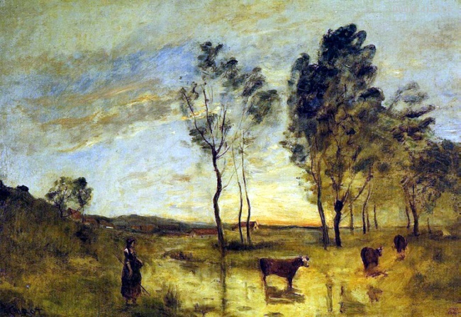 法国风景画家柯罗Jean Baptiste Camille COROT (下)