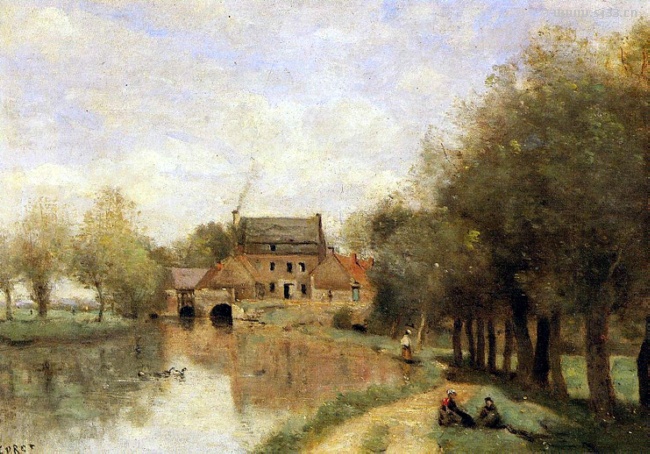 法国风景画家柯罗Jean Baptiste Camille COROT (下)