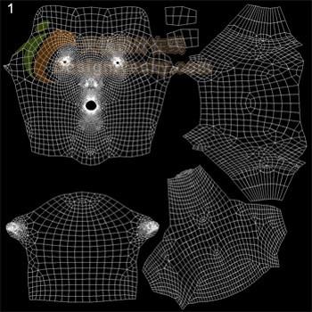 3DsMax打造三维绝色美眉