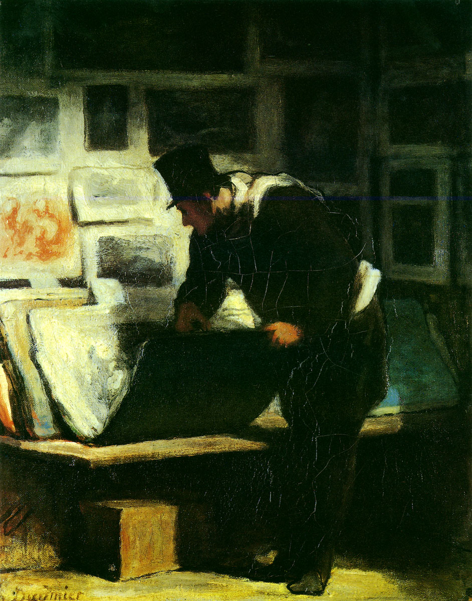 法国现实主义讽刺画大师奥诺雷·杜米埃(Honoré Daumier)