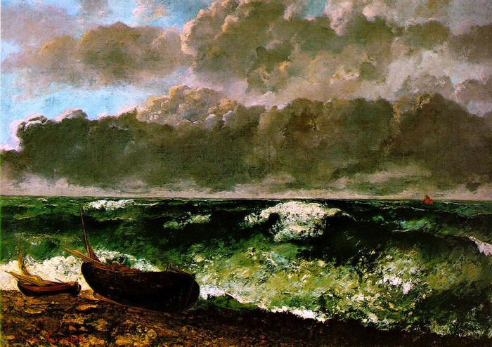 法国画家居斯塔夫·库尔贝（Gustave Courbet,1819-1877）