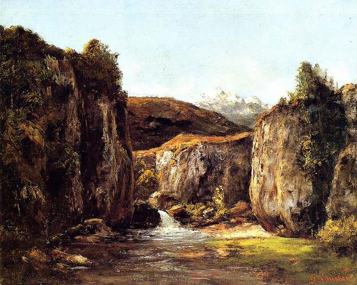 法国画家居斯塔夫·库尔贝（Gustave Courbet,1819-1877）
