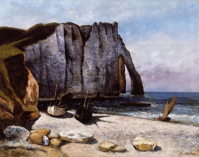 法国画家居斯塔夫·库尔贝（Gustave Courbet,1819-1877）