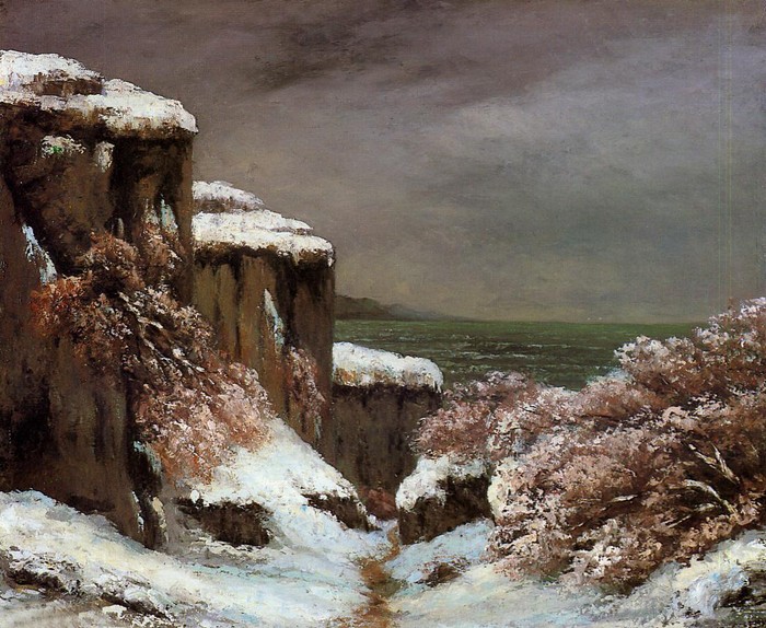 法国画家居斯塔夫·库尔贝（Gustave Courbet,1819-1877）