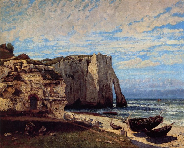 法国画家居斯塔夫·库尔贝（Gustave Courbet,1819-1877）