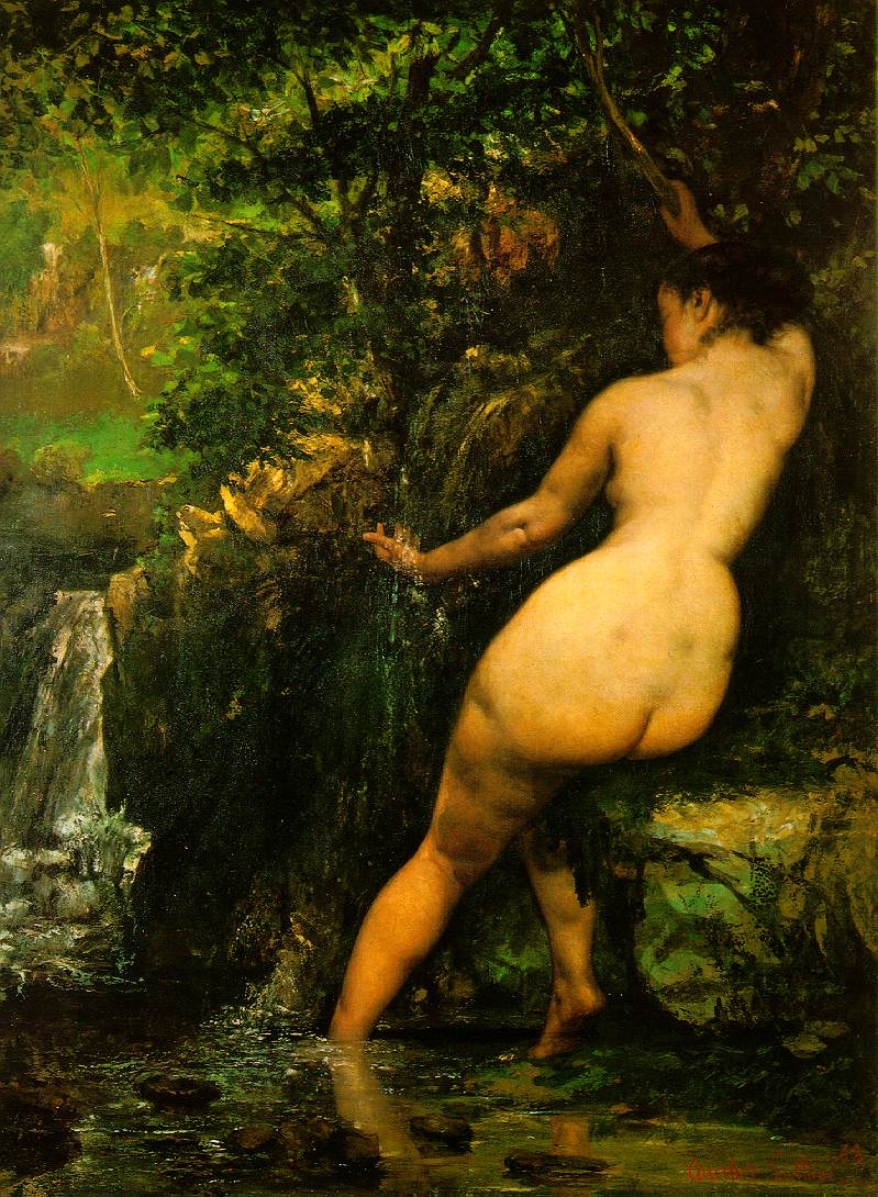 法国画家居斯塔夫·库尔贝（Gustave Courbet,1819-1877）